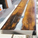 Come fare un tavolo in resina e legno