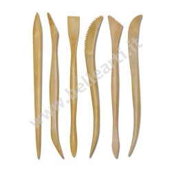 Set stecche in legno per modellare Lunghezza 20 cm