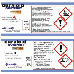 DURALOID COATPLAST PROCHIMA Resina epossidica per indurire e plastificare il polistirolo