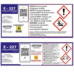 E 227 PROCHIMA Resina epossidica per fibra di vetro e tessuti ibridi