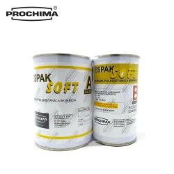 ESPAK SOFT Resina ESPANDENTE. Schiuma morbida per fare Squicher, Imbottiture, scenografie, ecc.
