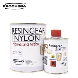 RESINGEAR NYLON Resina rinforzata al nylon per ingranaggi. Confezione da 250 gr